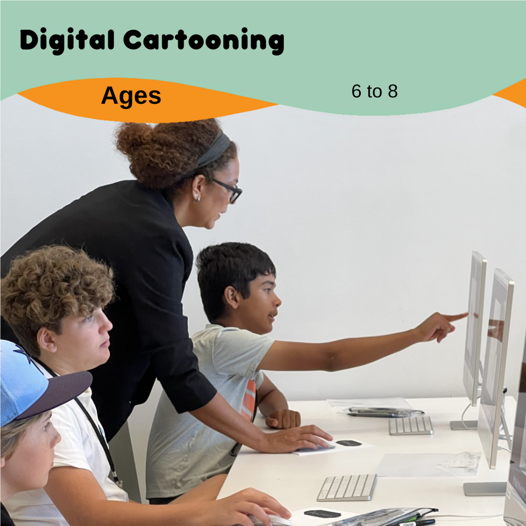 2025 Summer Art Camp | Digital Cartooning