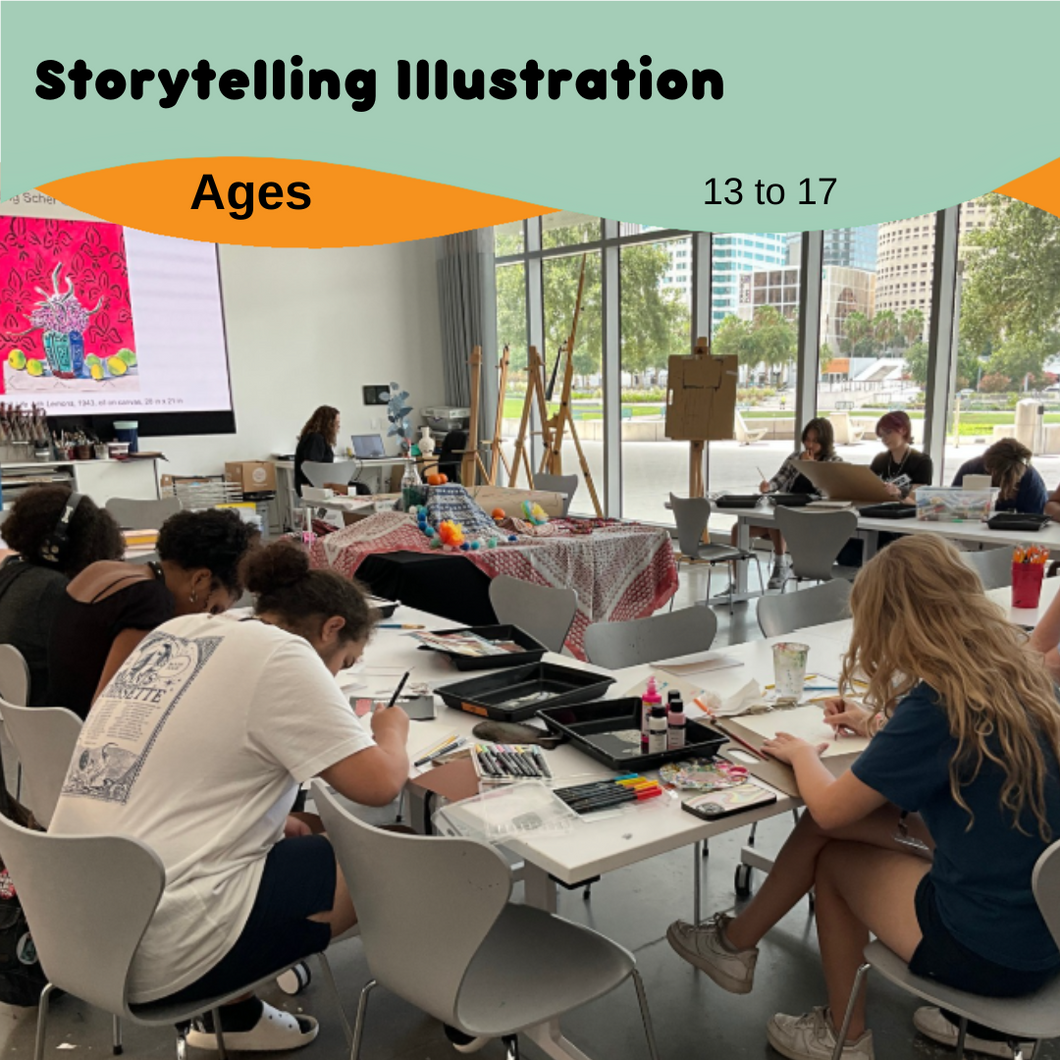 2025 Summer Art Camp | Storytelling Illustration