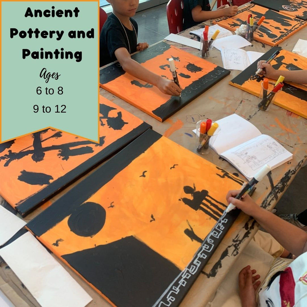 2024 Summer Art Camp | Ancient Pottery and Painting