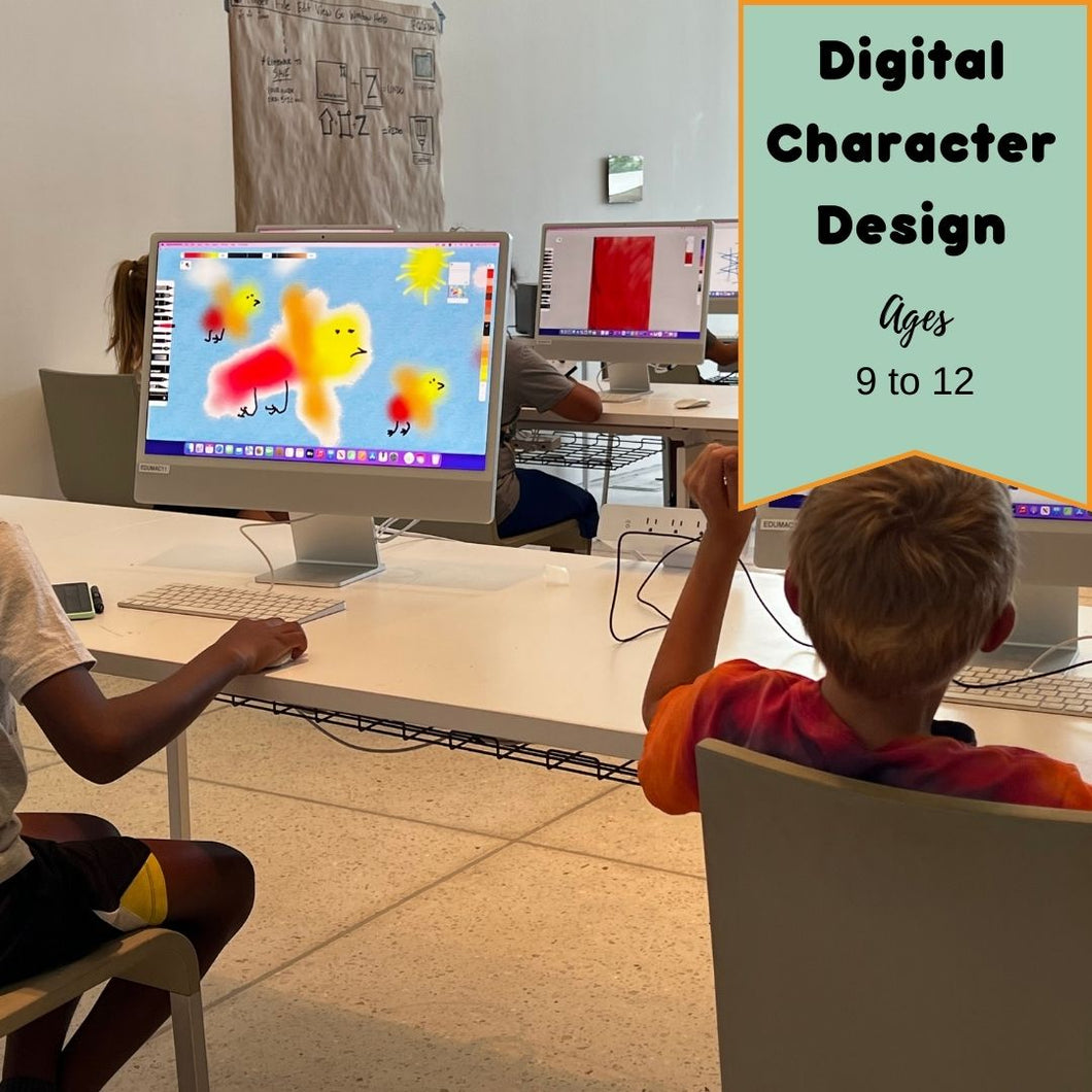 2024 Summer Art Camp | Digital Character Design