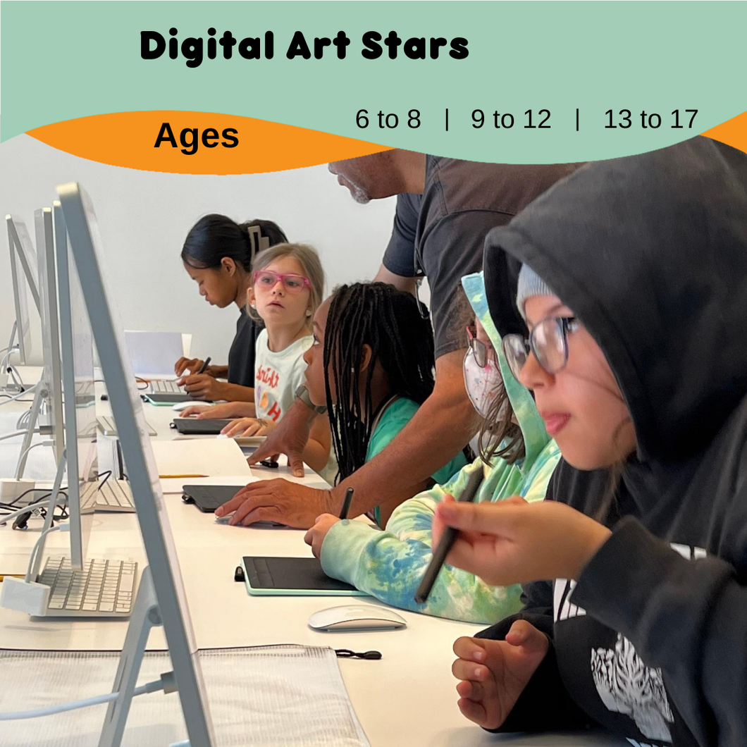 2025 Summer Art Camp | Digital Art Stars