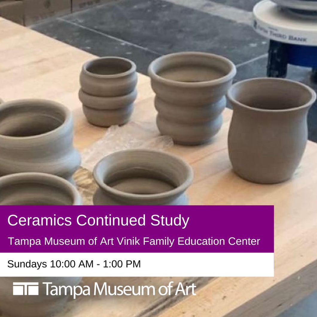 Ceramics Continued Study