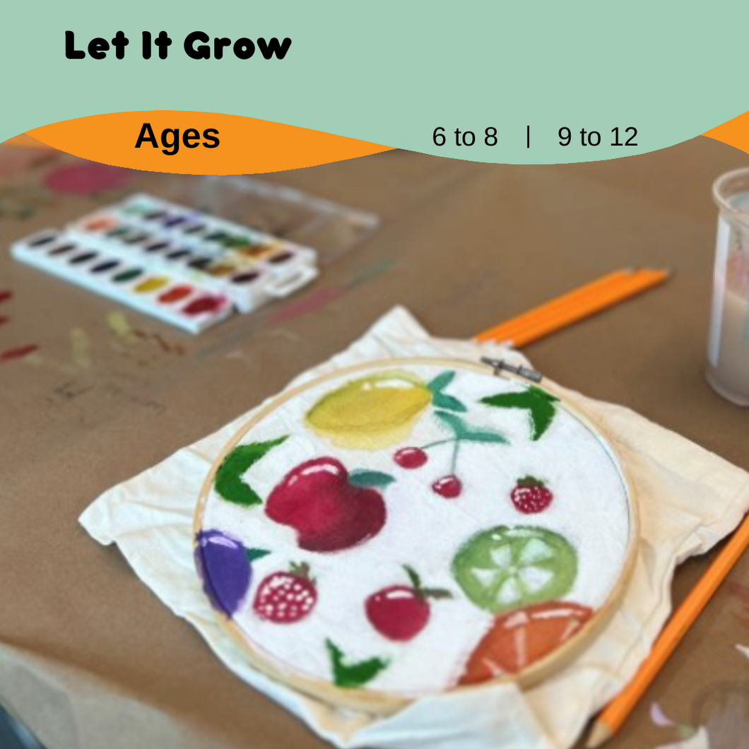 2025 Summer Art Camp | Let It Grow