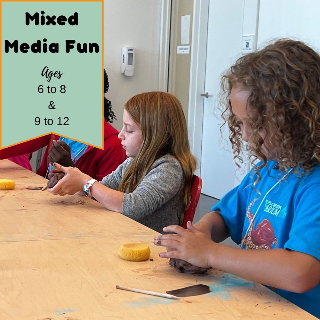 2024 Summer Art Camp | Mixed Media Fun