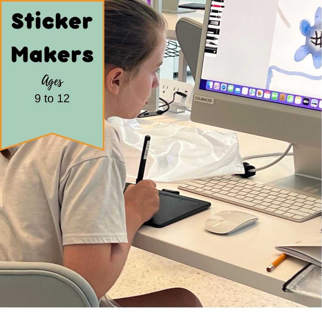 2024 Summer Art Camp | Sticker Makers