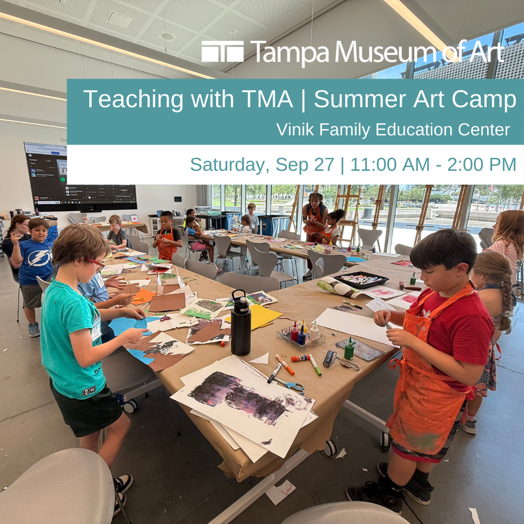 Teaching with TMA | Summer Art Camp