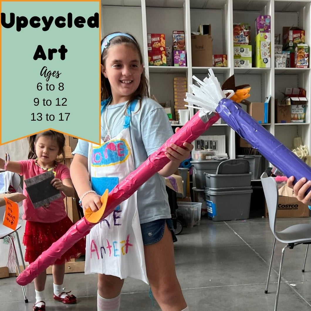 2024 Summer Art Camp | Upcycled Art