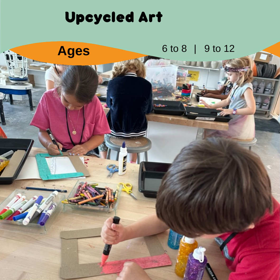 2025 Summer Art Camp | Upcycled Art